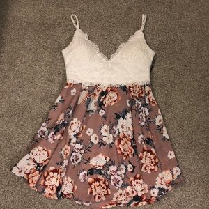 Floral Short dress
